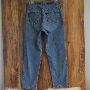 Eddie Bauer Denim Womens Femme Petite Loose Fit Jeans Size 12